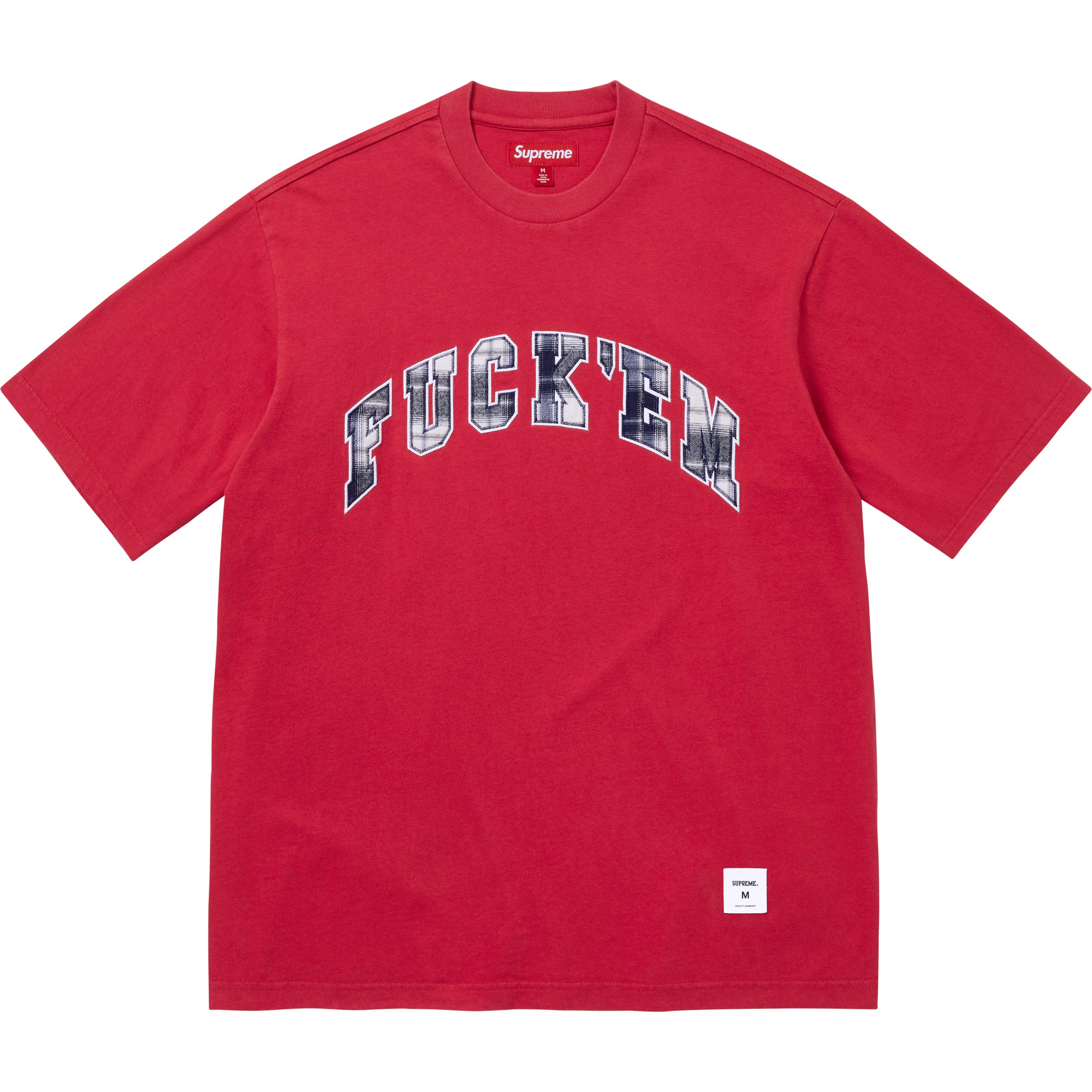 Fuck Em Plaid S/S Top view 8